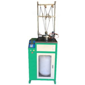 汗だくのリストバンド編み機